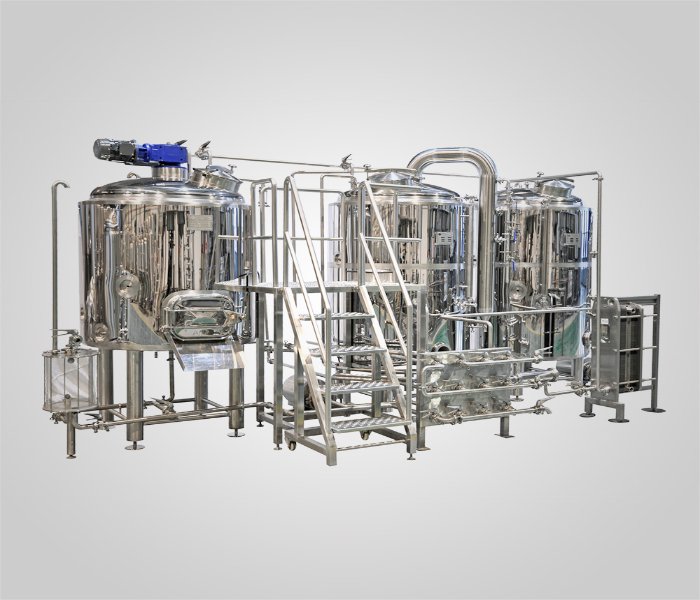 500l brewhouse cocción cocina equipo para hacer cerveza acabado espejo